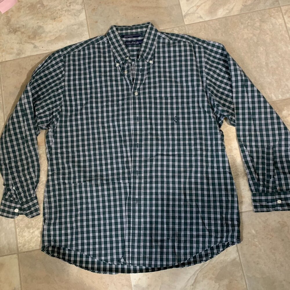 nautica long sleeve button up